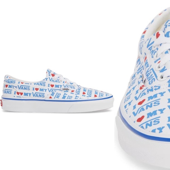 Vans Sneakers Authentic Era 8.5 ‘I Heart Vans’ NWT ❤️ - Picture 1 of 4